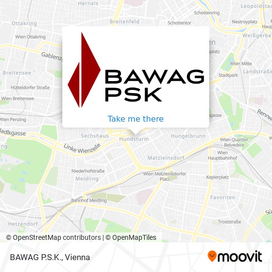 BAWAG P.S.K. map