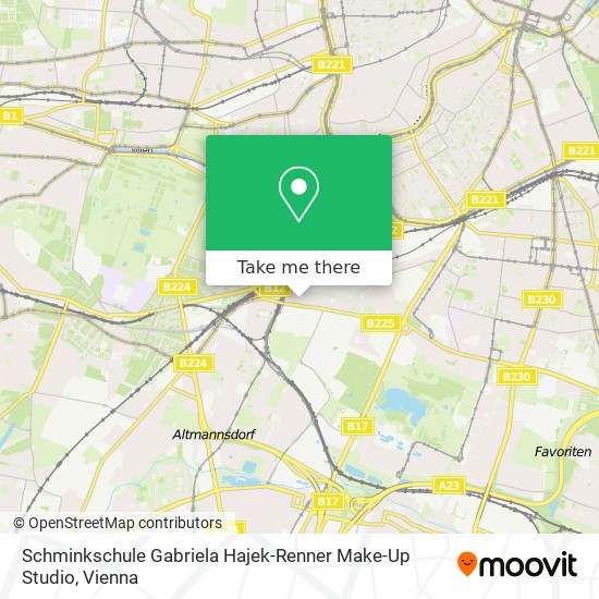 Schminkschule Gabriela Hajek-Renner Make-Up Studio map