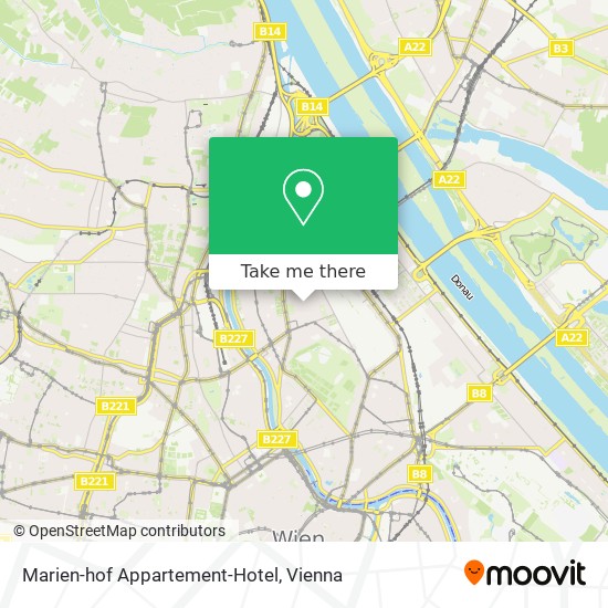 Marien-hof Appartement-Hotel map