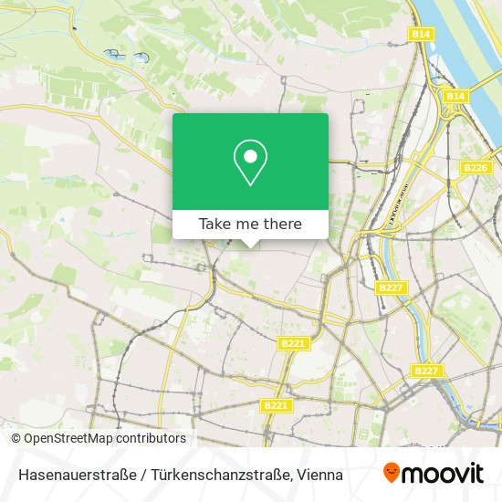 Hasenauerstraße / Türkenschanzstraße map