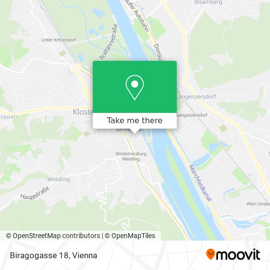 Biragogasse 18 map