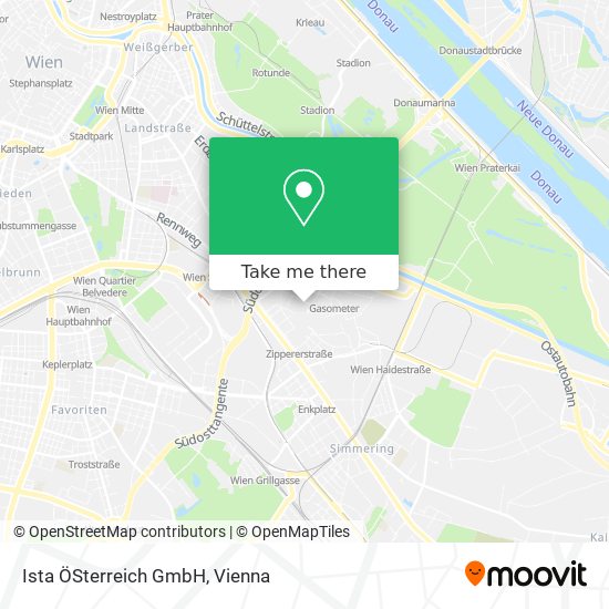 Ista ÖSterreich GmbH map
