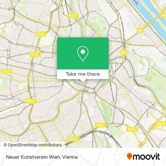 Neuer Kunstverein Wien map