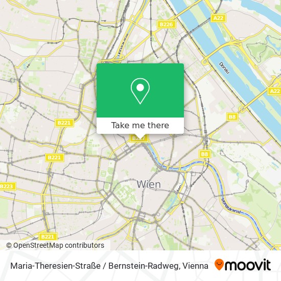 Maria-Theresien-Straße / Bernstein-Radweg map