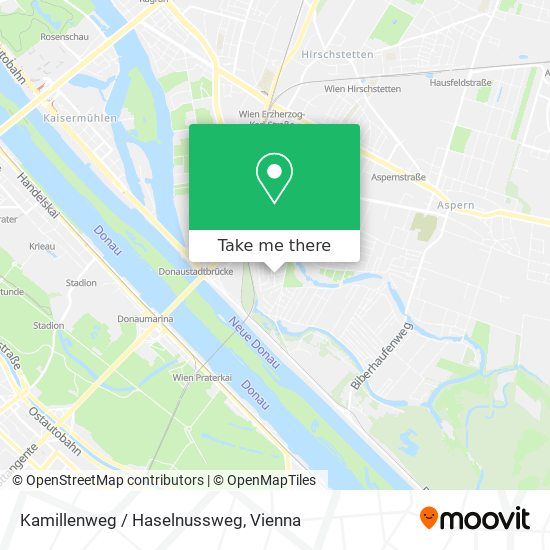 Kamillenweg / Haselnussweg map