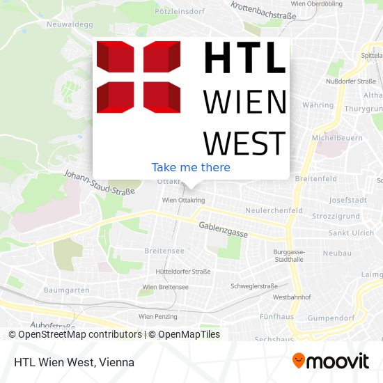 HTL Wien West map