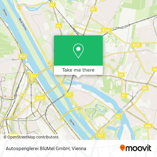 Autospenglerei BlüMel GmbH map