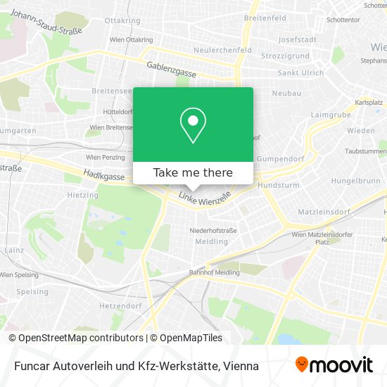 Funcar Autoverleih und Kfz-Werkstätte map