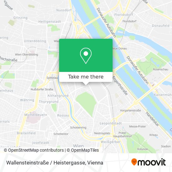 Wallensteinstraße / Heistergasse map