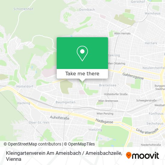 Kleingartenverein Am Ameisbach / Ameisbachzeile map