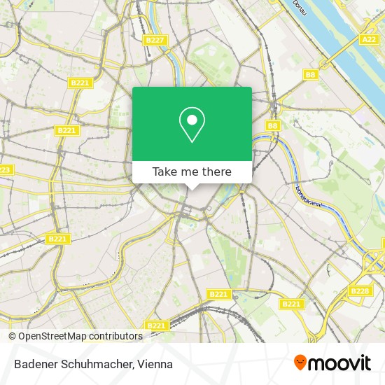 Badener Schuhmacher map