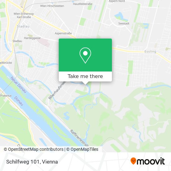 Schilfweg 101 map