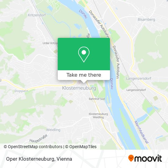Oper Klosterneuburg map