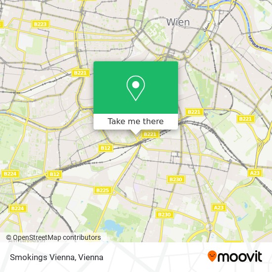 Smokings Vienna map