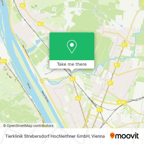 Tierklinik Strebersdorf Hochleithner GmbH map