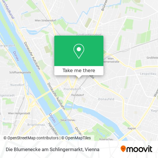 Die Blumenecke am Schlingermarkt map