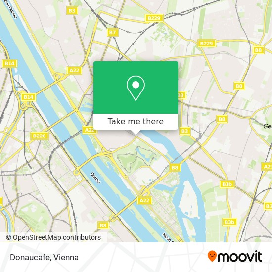 Donaucafe map