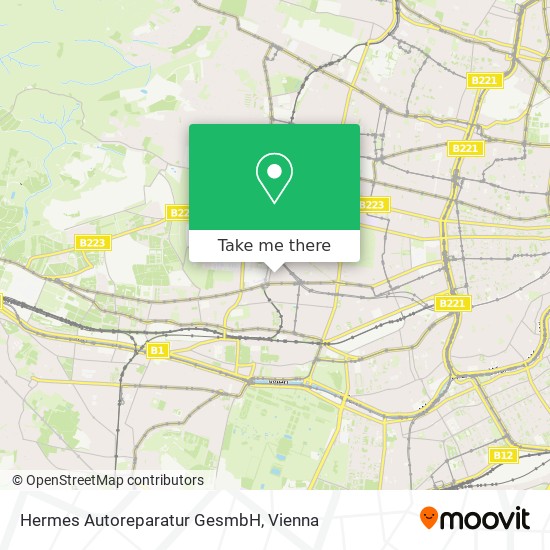 Hermes Autoreparatur GesmbH map