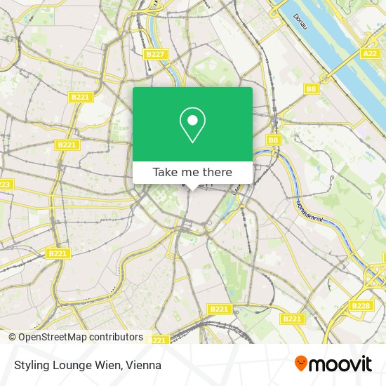 Styling Lounge Wien map