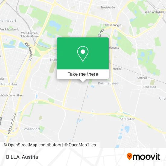 BILLA map