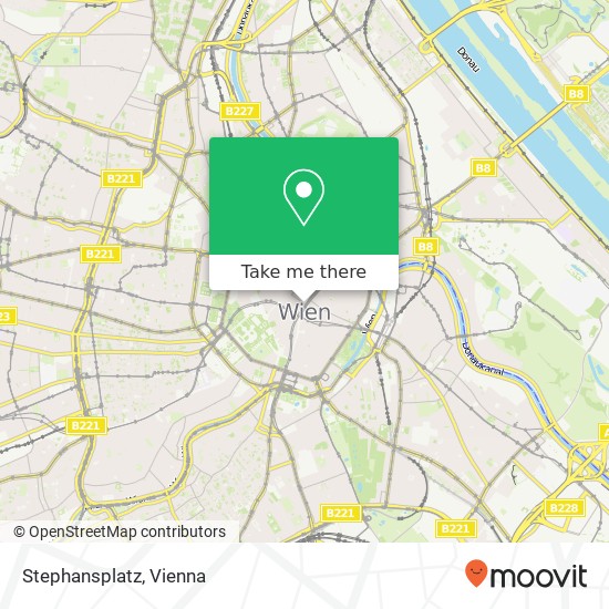 Stephansplatz map