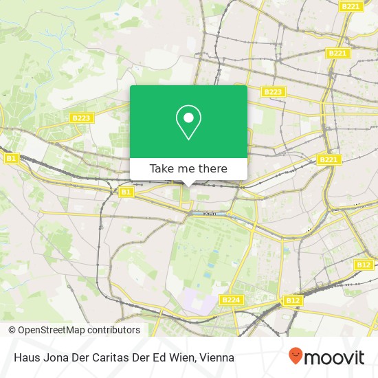 Haus Jona Der Caritas Der Ed Wien map