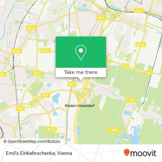 Emil's Einkehrschenke map