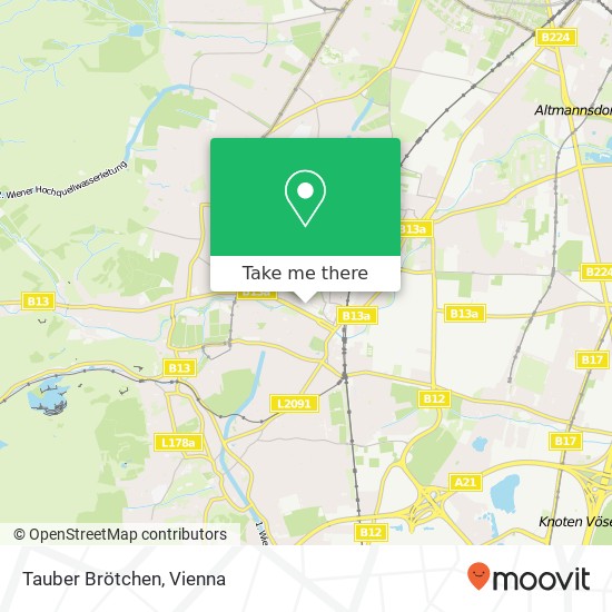 Tauber Brötchen map