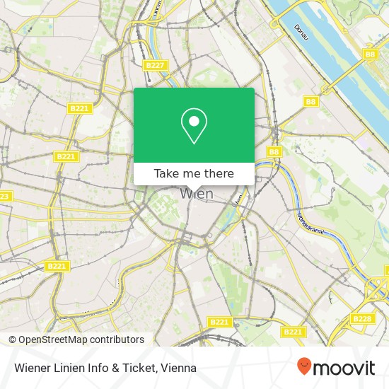 Wiener Linien Info & Ticket map