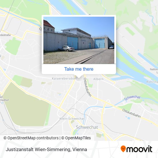 Justizanstalt Wien-Simmering map