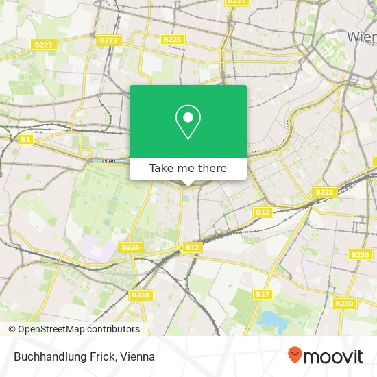 Buchhandlung Frick map