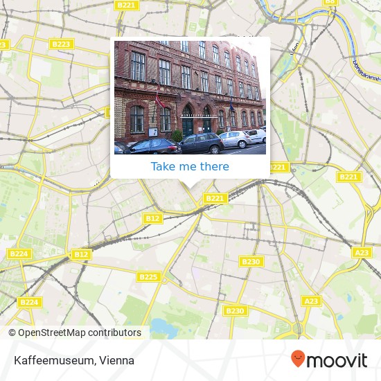 Kaffeemuseum map