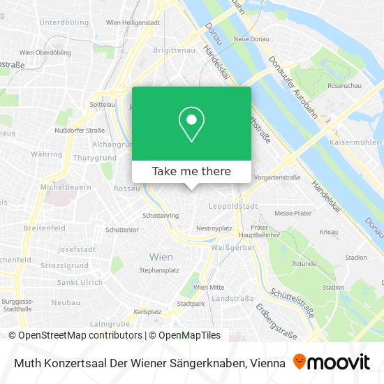 Muth Konzertsaal Der Wiener Sängerknaben map