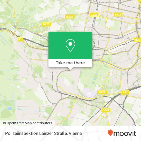 Polizeiinspektion Lainzer Straße map