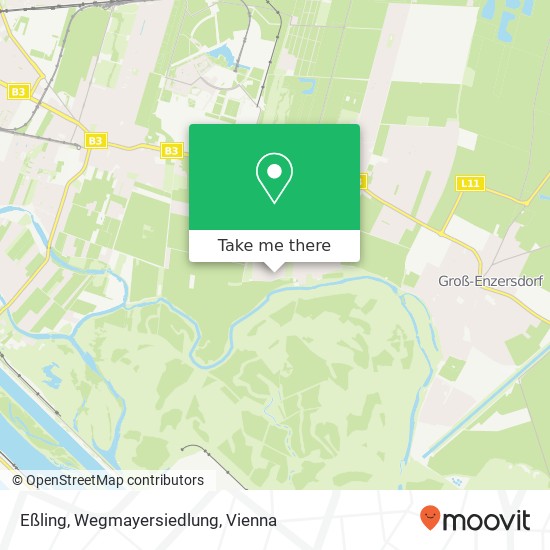 Eßling, Wegmayersiedlung map