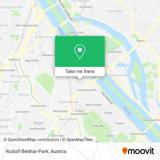 Rudolf-Bednar-Park map