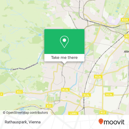 Rathauspark map