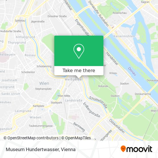 Museum Hundertwasser map