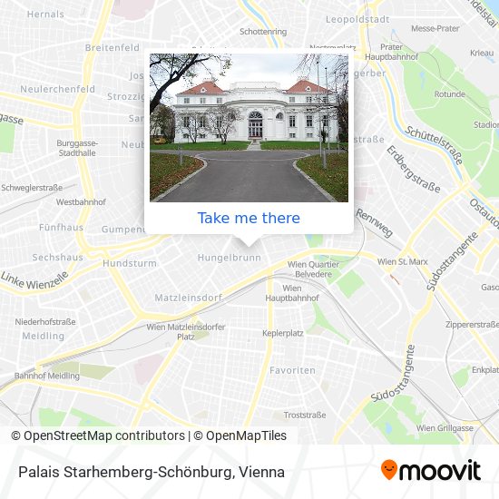 Palais Starhemberg-Schönburg map