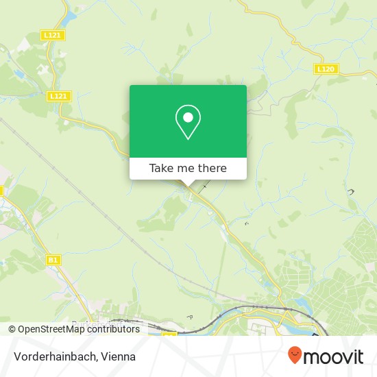 Vorderhainbach map