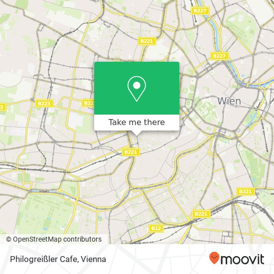 Philogreißler Cafe map