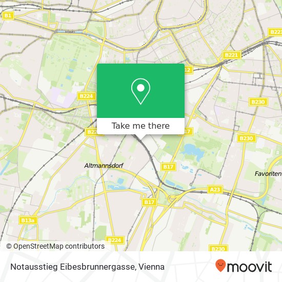 Notausstieg Eibesbrunnergasse map