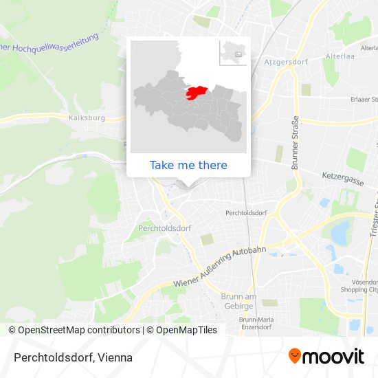 Perchtoldsdorf map