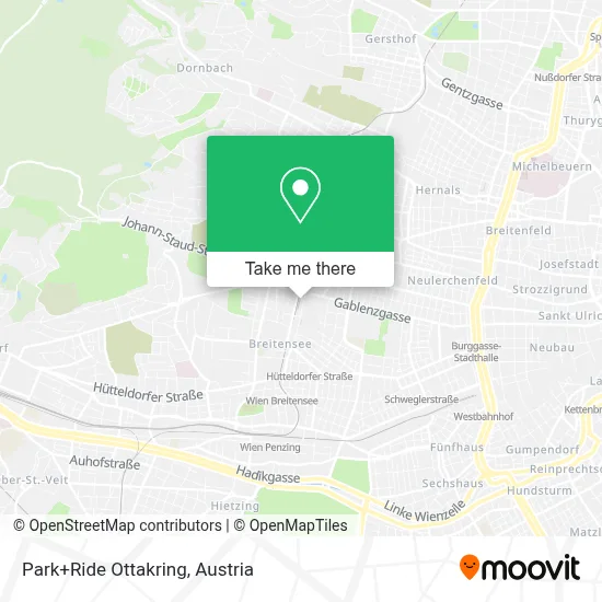Park+Ride Ottakring map