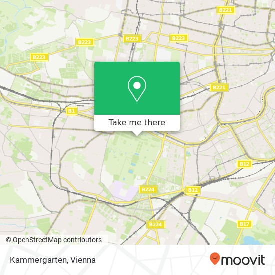 Kammergarten map