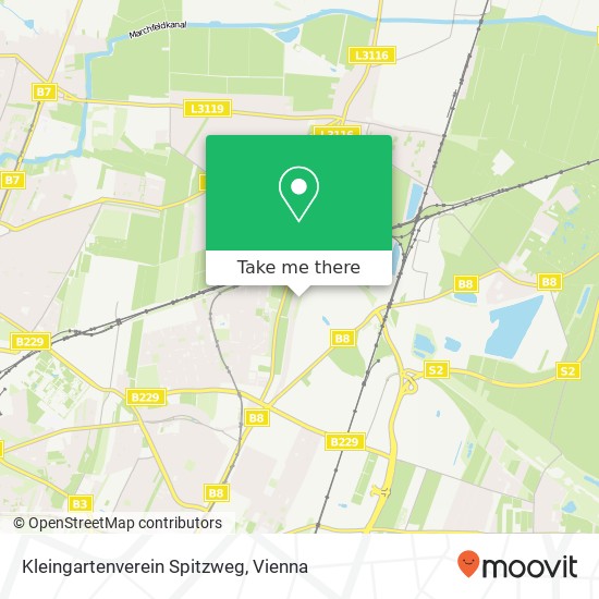 Kleingartenverein Spitzweg map