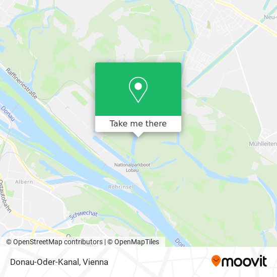 Donau-Oder-Kanal map