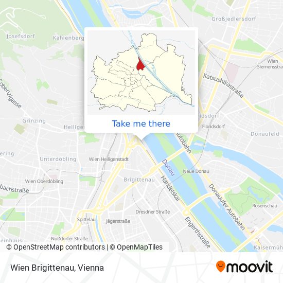 Wien Brigittenau map