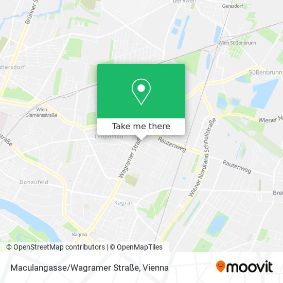 Maculangasse/Wagramer Straße map