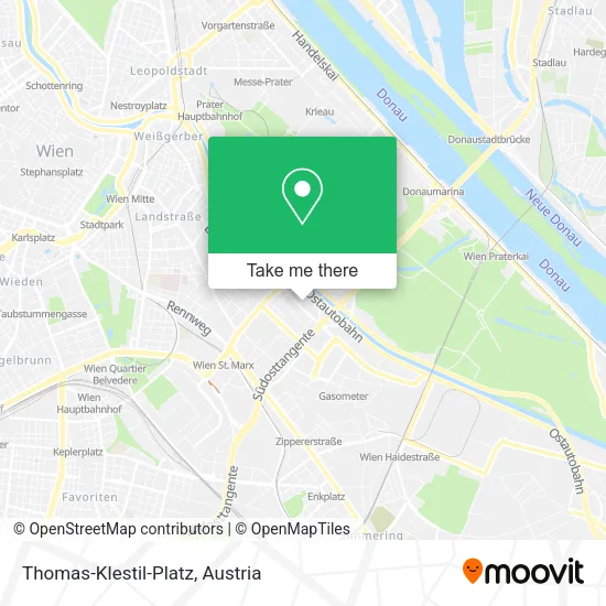 Thomas-Klestil-Platz map
